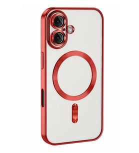 iPhone 16 Kılıf Kross Magneticsafe Kapak - Kırmızı