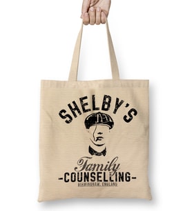 Shelby's Family Counselling Peaky Blinders Bez Çanta Uzun Saplı