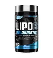 Nutrex Research, LIPO-6 Diüretik Water & Bloat Reducer Maximum Definition 80 Kapsül