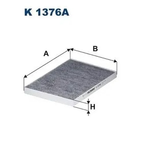 FILTRON K1376A Polen Filtresi (Karbonlu) 107273600A 107273600B