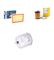 Bosch Filtre Bakım Seti DS DS5 5 1.6 e-HDi 2010-2015 Hava + Yağ f. + Yakıt Filtre Bosch