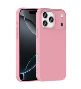 Apple iPhone 17 Pro Uyumlu Kılıf Zore Mara Lansman Kapak (Açık Pembe)