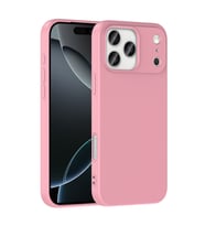 Apple iPhone 17 Pro Uyumlu Kılıf Zore Mara Lansman Kapak (Açık Pembe)