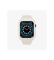 Spigen Apple Watch Seri (40mm) ile Uyumlu Kılıf, Spigen Liquid Air Pro Soft White Outlet