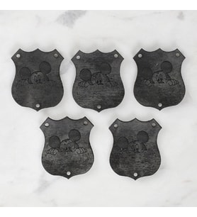 Loren Crafts Figürlü Deri Arma 5 Adet - 1576