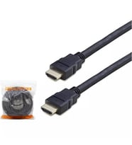 HADRON HDX2021 HDMI (M) TO HDMI (M) KABLO PVC 20M SİYAH