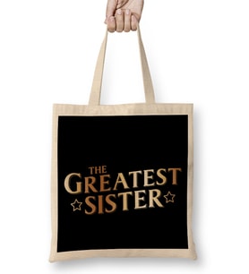 The Greatest Sister Bez Çanta Uzun Saplı
