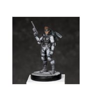 Metal Gear Solid Snake Boyalı Figür Büyük Boy 25CM