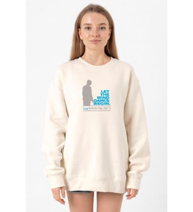 The Mentalist Let The Mind Ekru Kadın 2ip Sweatshirt