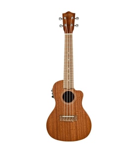 Lanikai MA-CEC Maun Elektro Concert Ukulele  Ekolayzerli Sistem Kayıt İçin Uygun