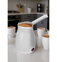 Awox Caffeen Türk Kahvesi Makinesi Elektrikli Cezve Beyaz