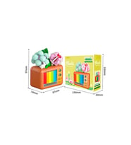 JK2716 TELEVİZYON MODEL 207 PARÇA BLOCK OYUNCAK