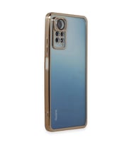 Note 11 Pro Kılıf  Lensli  - Gold