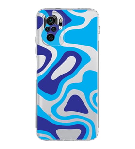 Xiaomi Poco M5s  Kamera Korumalı Kapak Renkli Desen Tasarımlı Şeffaf  Kılıf