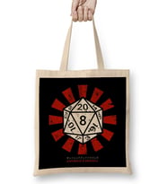 Dungeons And Dragons Retro Japanese Bez Çanta Uzun Saplı