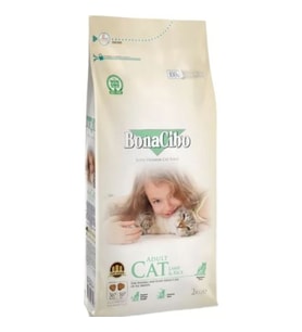 Bonacibo Adult Cat Lamb Rice Kuzulu Kedi Maması 2 kg