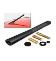 Alüminyum Karbon Fiber Oto Anten Çubuğu SİYAH