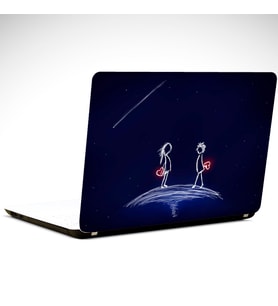 Kalpler Laptop Sticker 13 İnch (34X24CM)