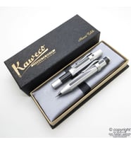 Kaweco AC Sport Krom Kalem Seti  Dolma Kalem + 07 Versatil Kalem Set  İsme Özel Kalem