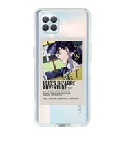 Oppo Reno 4 Lite Uyumlu Jojo's Bizarre Adventure Desenli Şeffaf Telefon Kılıfı