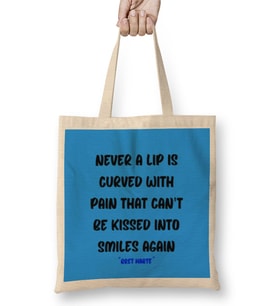 Smile emoji Quotes Funny Happy Face love Gift Bez Çanta Uzun Saplı