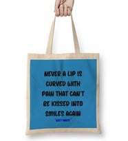 Smile emoji Quotes Funny Happy Face love Gift Bez Çanta Uzun Saplı