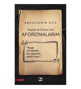 Aforizmalarım