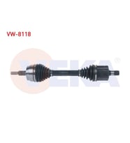 VW T6 2.0TDI 2015-2024 Cxeb Dmza Cxec Komple Aks Ön Sol 38X37X63 646MM A T 7E0407451JX Wencor