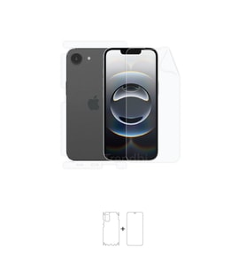 iPhone 16e Ekran, Arka ve Yan Koruyucu Fullbody Kaplama Koruyucu Poliüretan Film