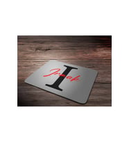 KİŞİYE ÖZEL İ HARF BASKILI MOUSE PAD