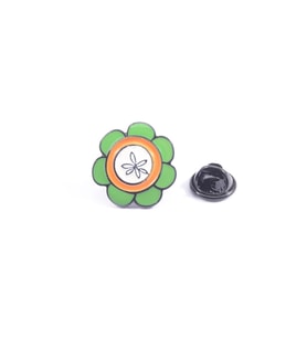 Yeşil Çiçek Pin