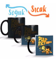 Pulp Fıctıon Sihirli Kupa Bardak Porselen