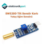 SW520D Tilt Sensör Kartı 3 Pin (Eğim Sensörü - Yatay)