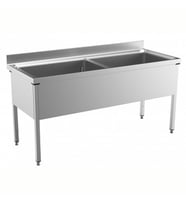 Electrolux Professional Yıkama Tezgahı, 2 Evyeli (800x510x340mm), 1800 Mm SLP218N