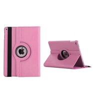Apple iPad 10.2 (8.Nesil) Fuchsia Dönebilen Standlı Kılıf (Açık Pembe)