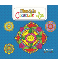 Mandala Çocuklar İçin - Mavi