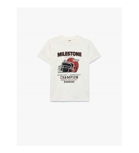 Koton 26YY59002582 Beyaz Erkek Çocuk T-Shirt 6SKB10157TK