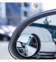 Oto Kör Nokta Aynası Çerçevesiz 360 Derece Dönen 2 Adet Krom Renk