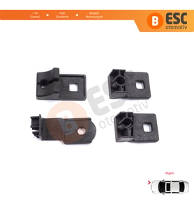 VW Crafter MK1 2E 2F 2006-2017 2E0998226 İçin Sağ Ön Far Ayak Tamir Seti