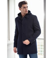 PLT8335 DEWBERRY ERKEK PALTO-LACİVERT-2
