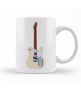 Harry Styles Guitar 06 Kupa Bardak Porselen