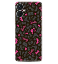 Tecno Spark 9T Kılıf Resimli Desenli Baskılı Silikon Barbie and Shoes 1413