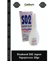 Özel Üretim Hızlı Güçlü Siyanoakrilat Anında Etki Endüstriyel Elsabond S02 Japon Yapıştırıcısı 20gr