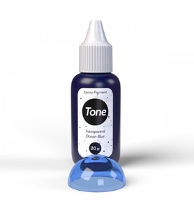 Resinin Tone Transparent Ocean Blue Epoksi Epoksi Renk Pigmenti 20 ml