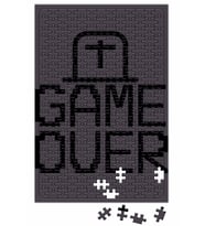 Blusa Game Over Puzzle 240 Parça Yapboz