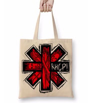Rhcp Red Hot Chili Peppers Bez Çanta Uzun Saplı