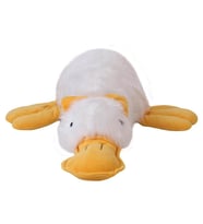 Tüylü Ördek Beyaz Peluş 45cm