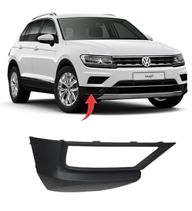Vw Tiguan 2017-2020 Sağ Sis Kapagı Sisli Kavisli 5Na853212B