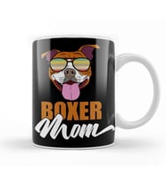 Boxer Mom Kupa Bardak Porselen