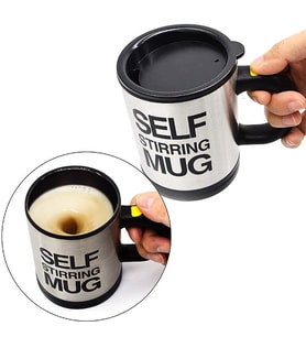 Karıştırıcı Özellikli Mikser Kupa Bardak Self Stirring Mug (5680)